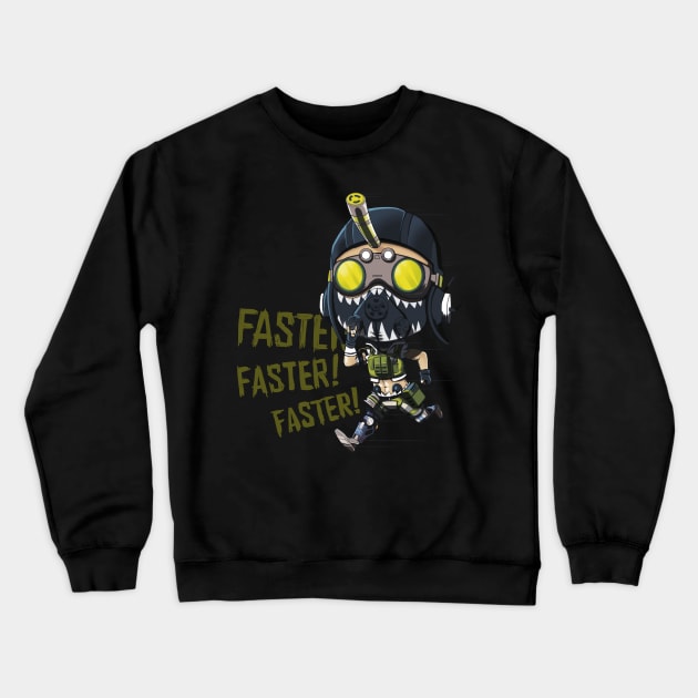 Gotta go fast! Crewneck Sweatshirt by nerrik